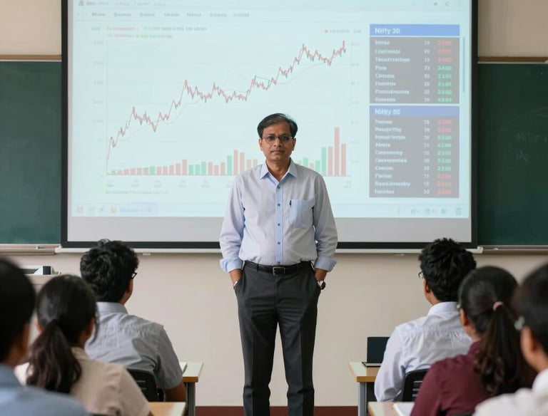 Dynamic classroom scene showing mentor teaching options and F&O strategies.