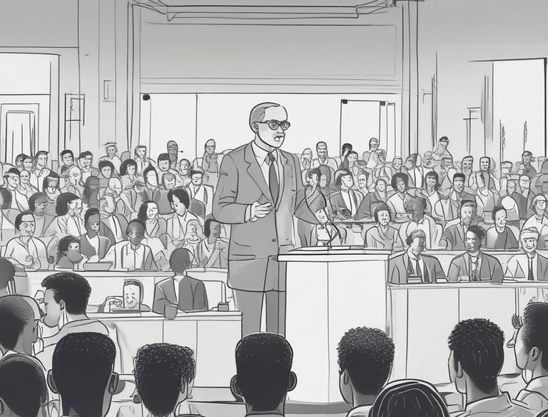 A team brainstorming digital marketing strategies around a conference table.