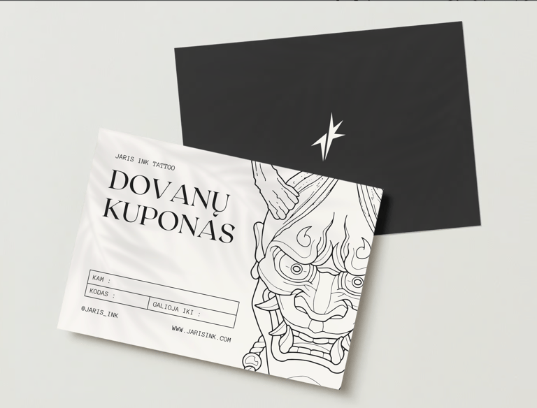 tattoo dovanu kuponas