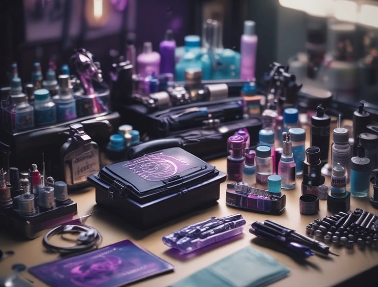 black blue and yellow textile