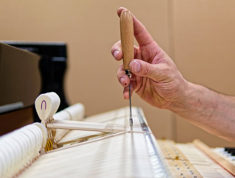 Réglages pianos droits- pianos à queues- Optimisation du toucher du piano
