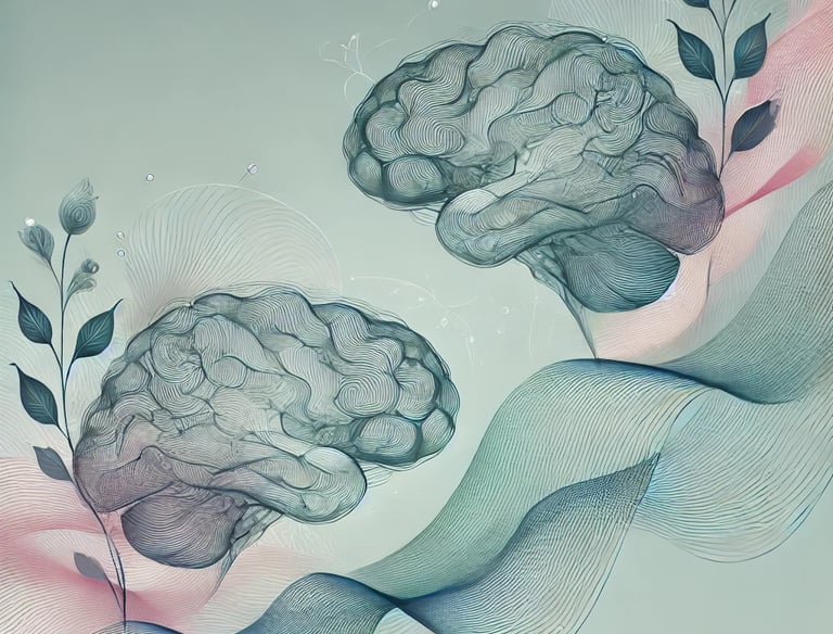 Two brains and waves