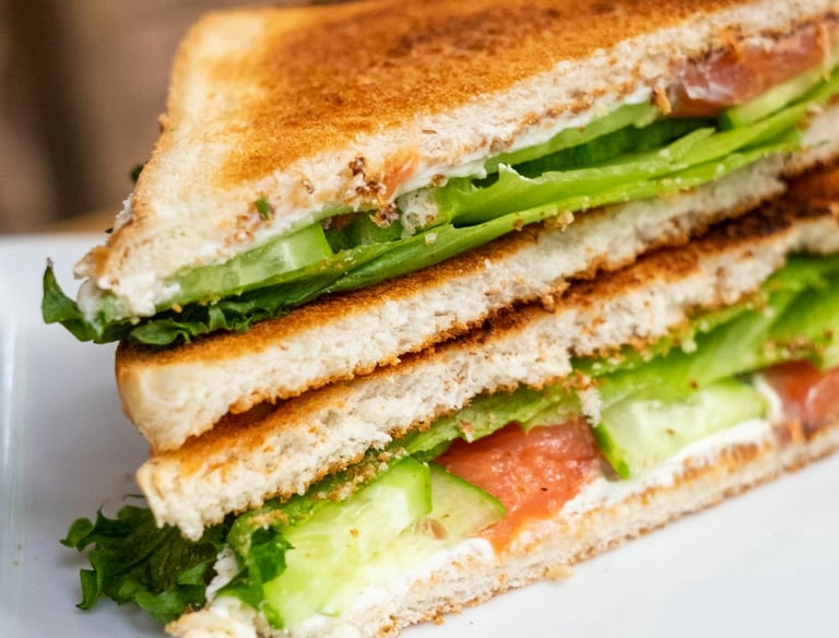 Veg sandwich image