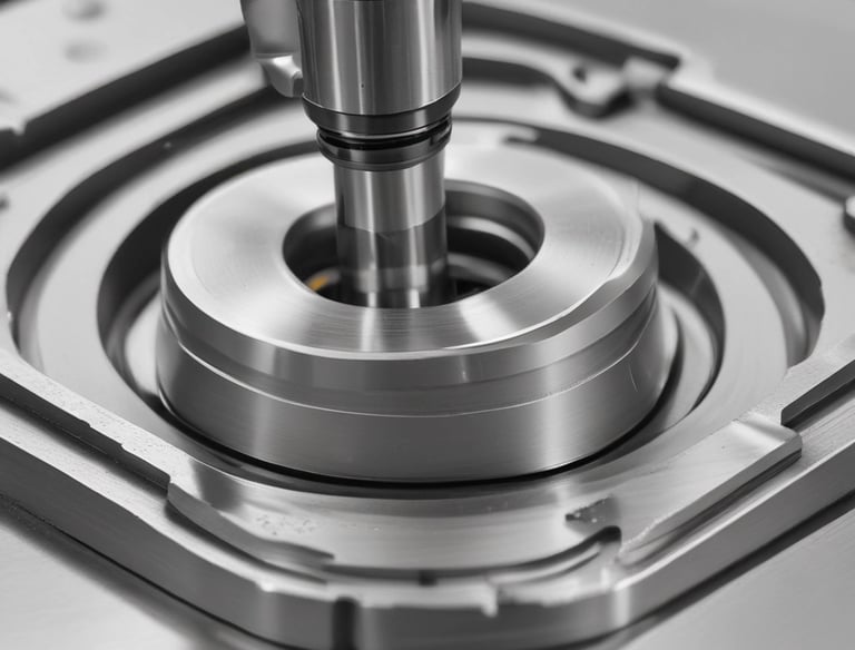 An industrial automation system in operation.