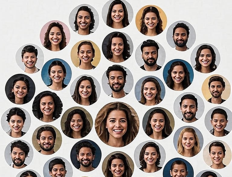 Happy Apex Furniture customer smiling with newly purchased furniture