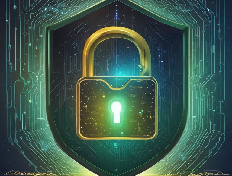 A professional office setting with legal books and a laptop.