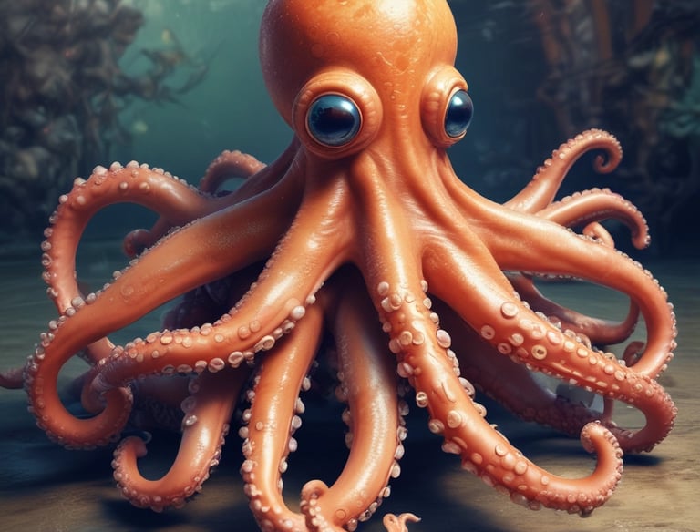 Two hands are visible, one holding a pen and another holding a document, suggesting a situation involving document review or signing. The scene appears to be set on a desk with a table lamp illuminating the area.