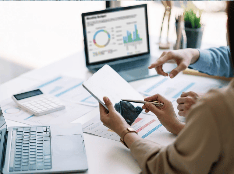 Fractional CFO and Outsourced Accounting Consultants reporting and budgeting image