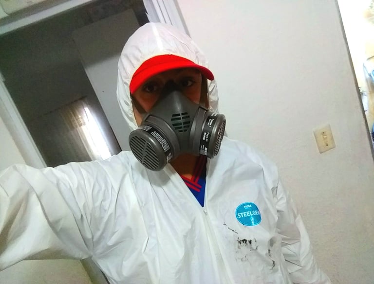 roupa branca de dedetização