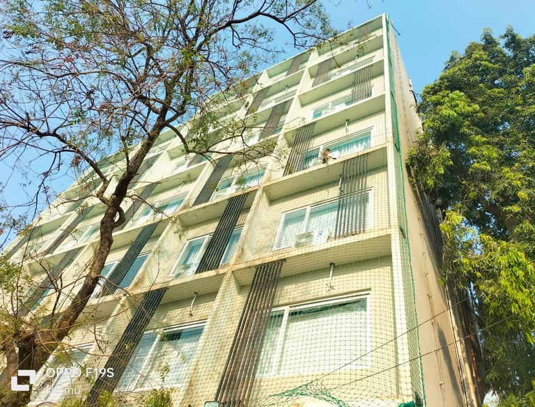 duct area safety nets in sarjapur road