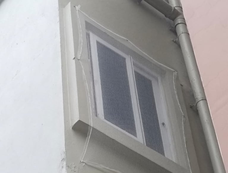 duct area safety nets in sarjapur road