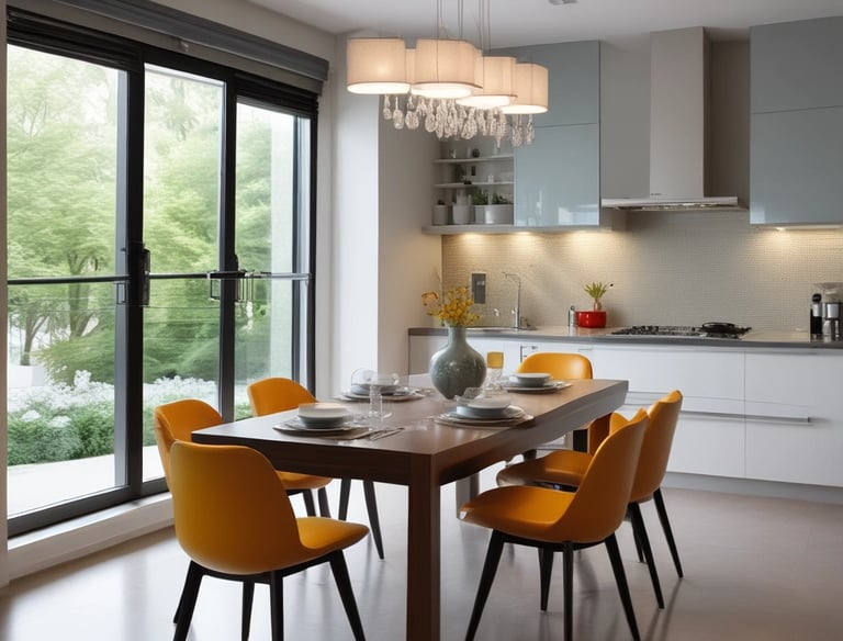 A spacious backyard perfect for children.