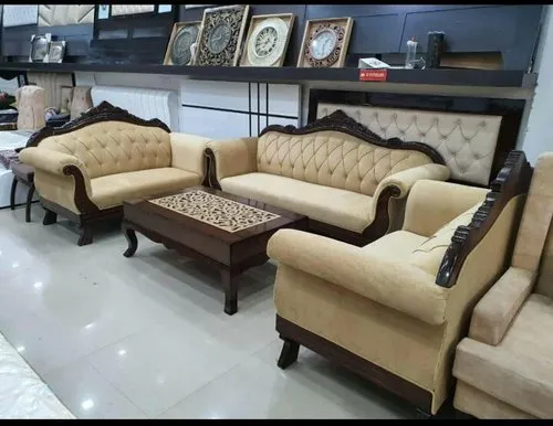 Wooden sofa by afsar sofa repair 