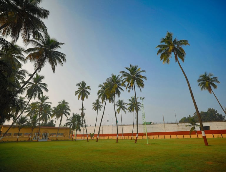 Spacious Outdoor play at the best one day picnic near surat at Purna River Retreat