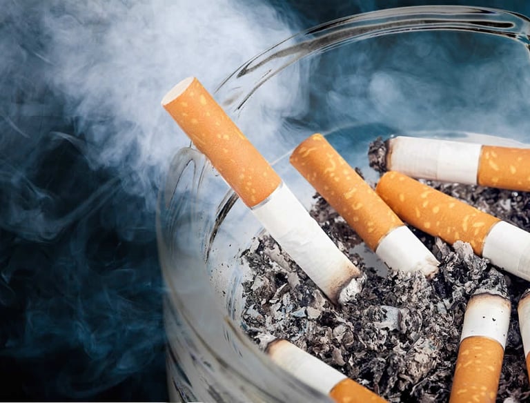 Cigarette smoke odor removal requires professional odor treatment