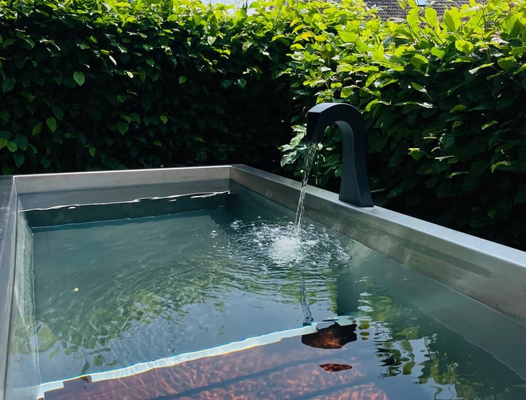 MetallSpa Minipool - Edelstahlbecken