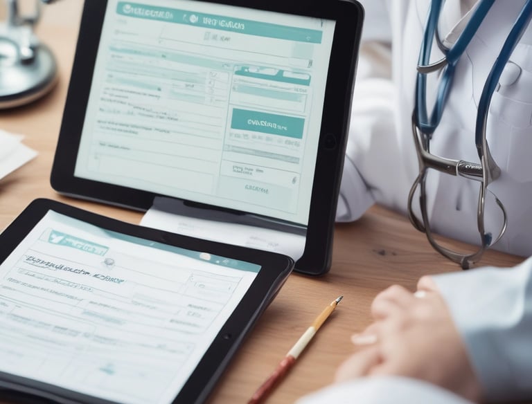 A large orange robot in a building with lots of tools