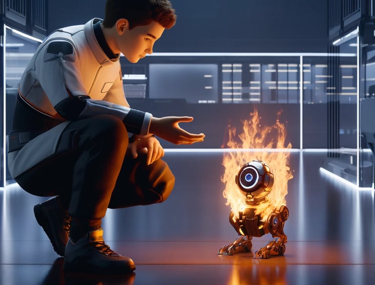 Cyber Fire Summoning Pet