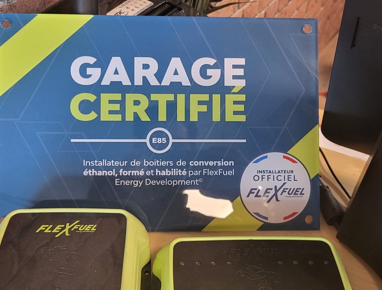 certification pour convertir les véhicules a l'éthanol