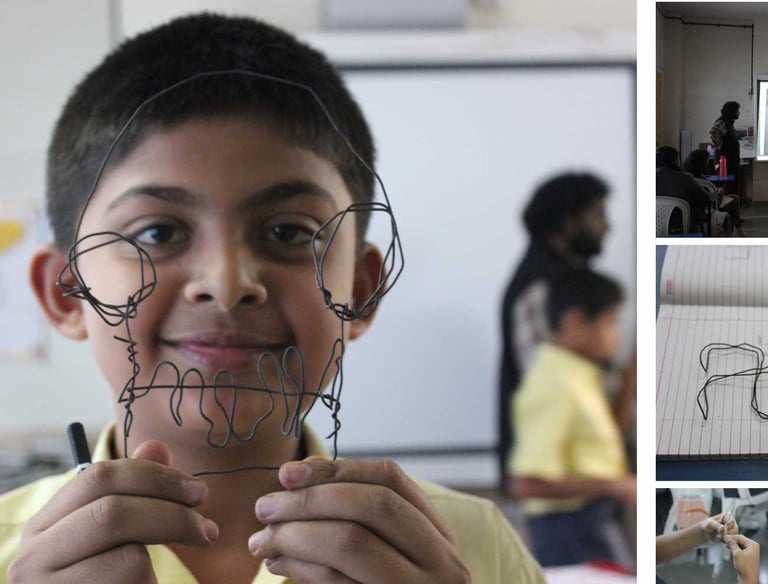 wire art workshop
