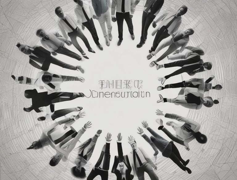 a man riding a skateboard down a street next to tall buildings