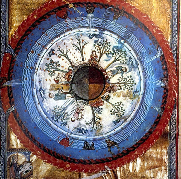 enluminures Sainte Hildegarde