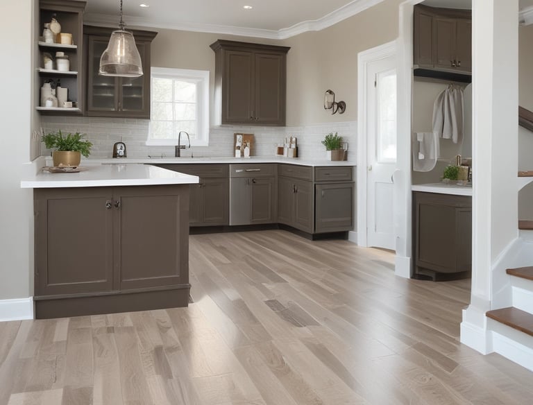 An exterior view of a partially renovated building with an old, weathered facade. A large banner hangs above with a message in Portuguese about renovating the neighborhood. The building's walls show signs of decay, with visible scaffolding and an urban setting surrounding it. A tree is seen to the right of the image.