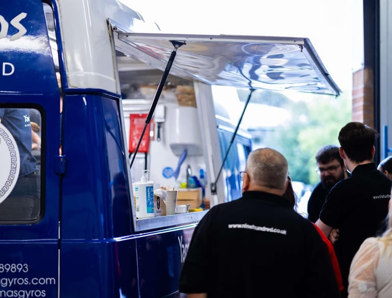Mobile event catering including corporate hire in Yorkshire