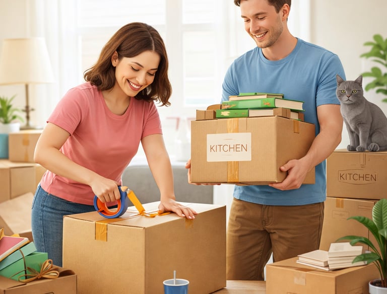 People preparing for a Move