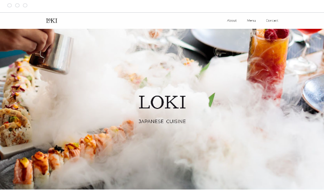 Création de site web professionnel pour restaurant par l’agence Monbonsite