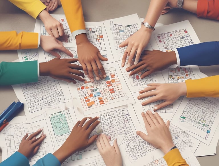 A professional reviewing charts and graphs during a strategic planning session.