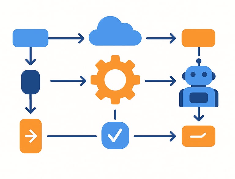 um diagrama usando inteligência artificial