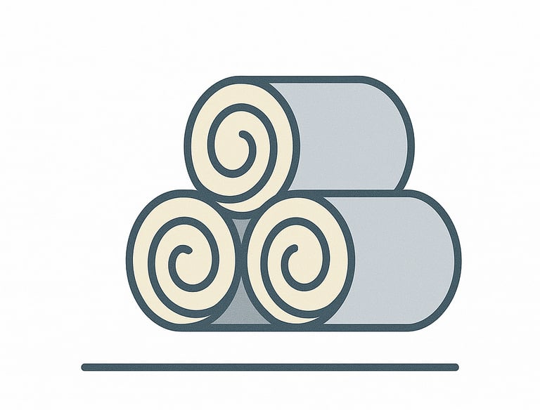 Find insulation volume and packs needed for walls, roofs, and floors. | Nour Nagy