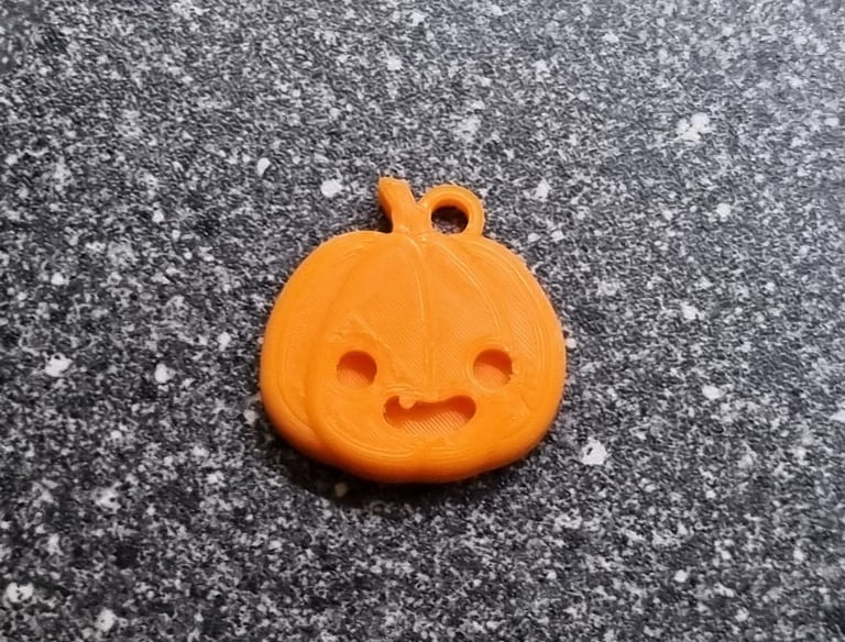 3D printed Halloween key ring