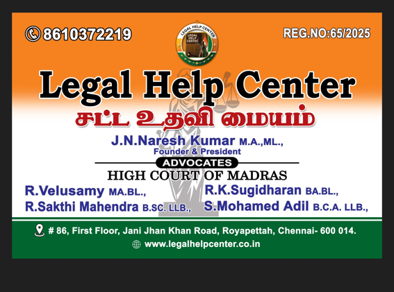 Notary public service/affidavit drafting/will/Government document registration Chennai Tamil Nadu