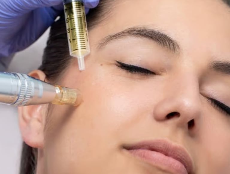 Platelet-Rich Plasma and micro needling 
