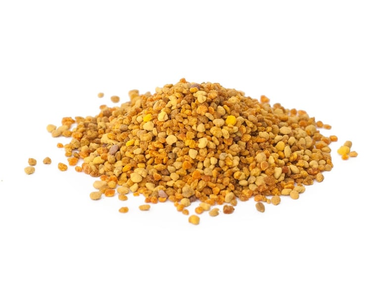 Bee pollen granules