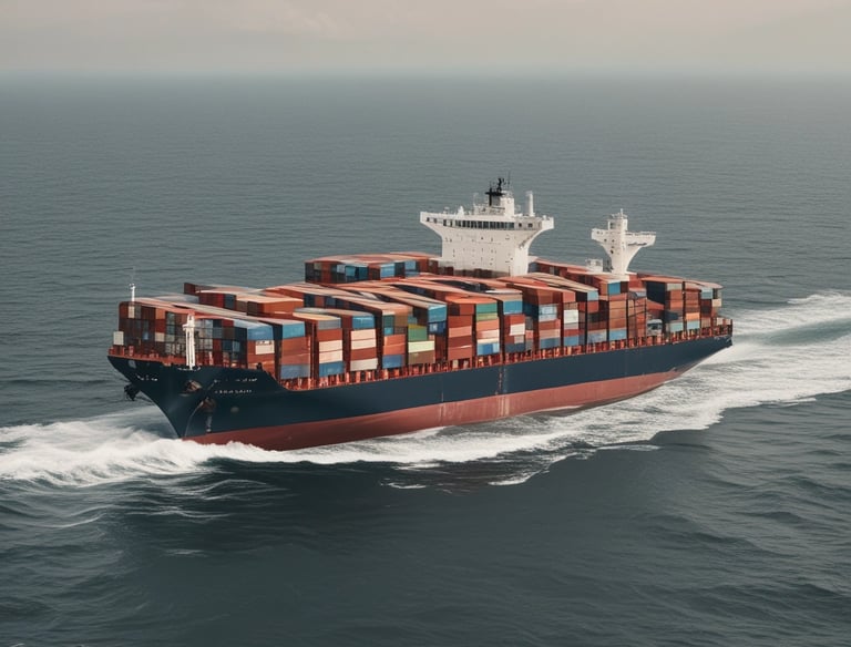 A logistics team managing food imports at a warehouse.