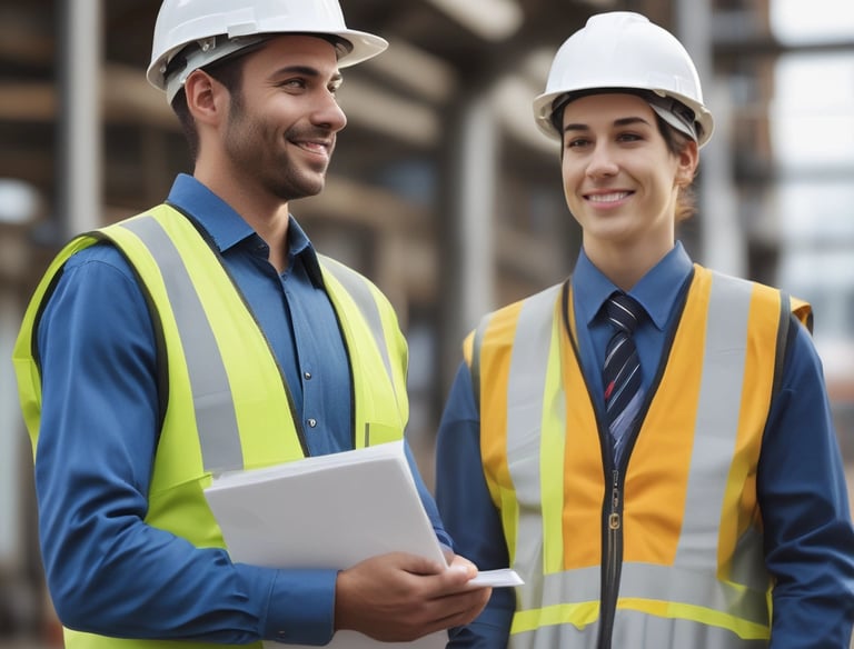A delivery driver loading goods into a truck.