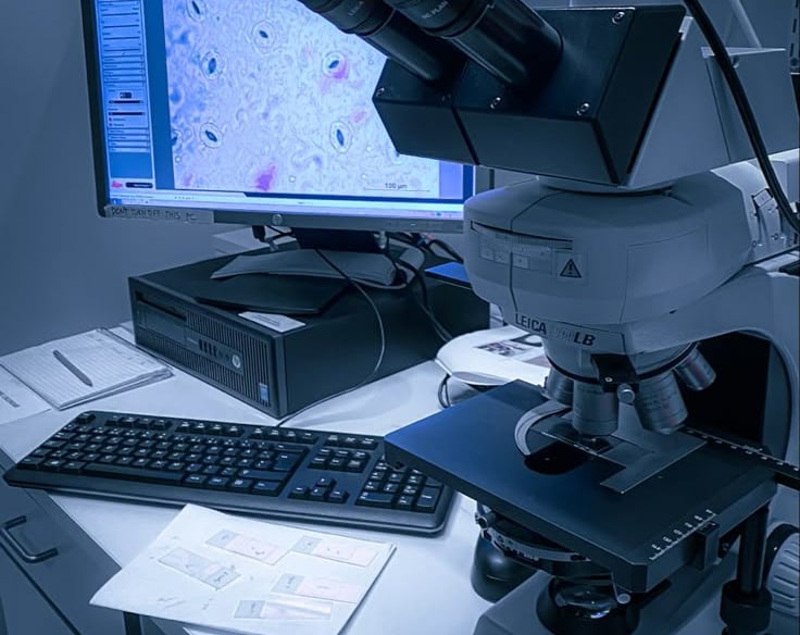 Pathology lab services and blood tests at Krishna Healthcare