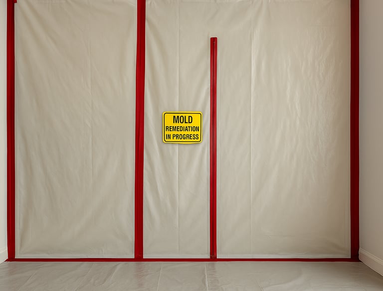mold remediation containment spring tx