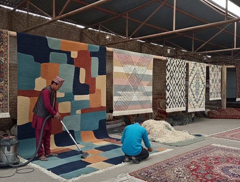 Custom bespoke handmade rugs crafted in Nepal – Himalaya Carpet Industries