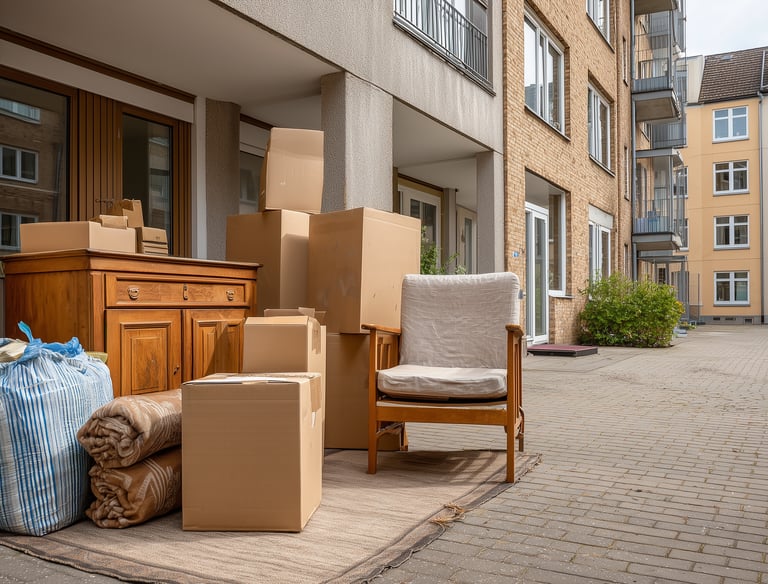 Messiewohnung professionell entrümpelt und gereinigt