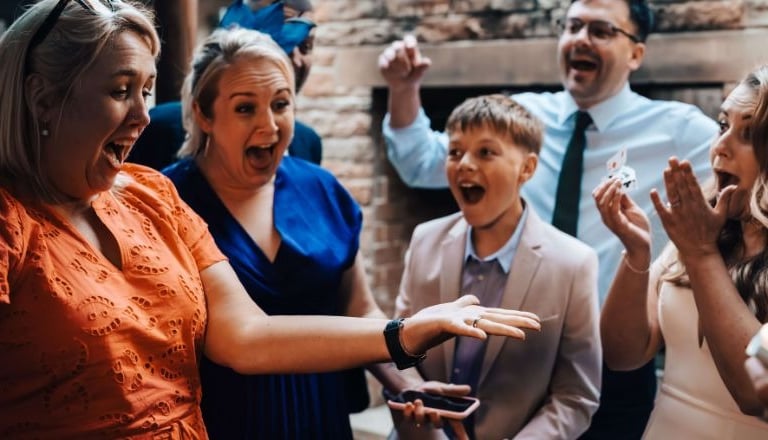 Birmingham wedding magician