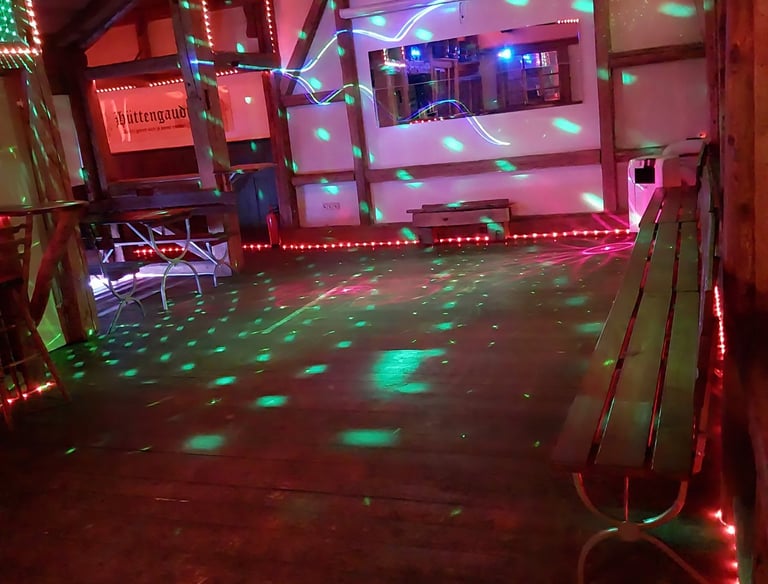 Hüttengaudi Partysaal