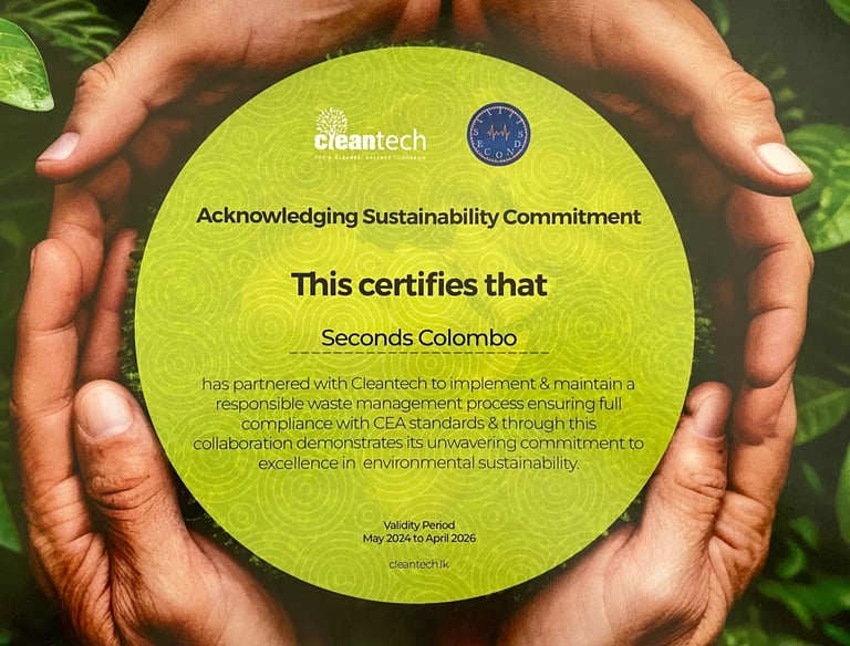 Seconds Colombo is the a certified eco friendly hostel in Sri Lanka