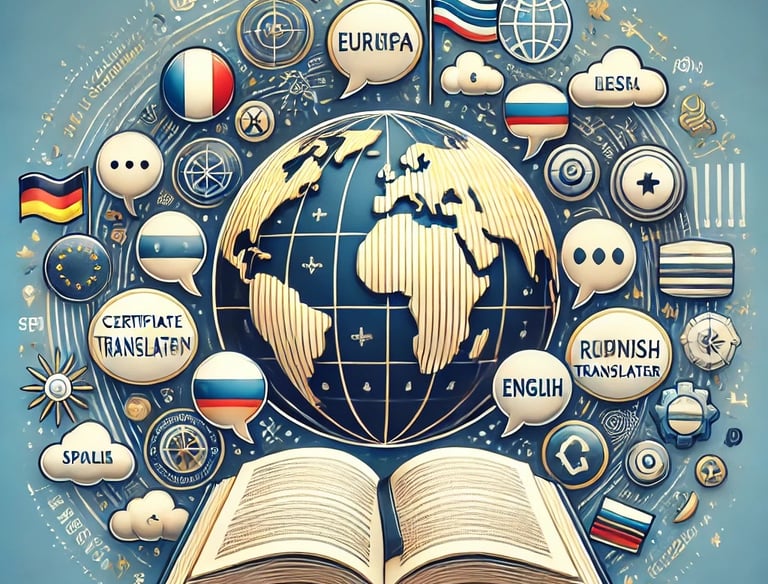 Traduction du russe, traducteur russe, traduire russe