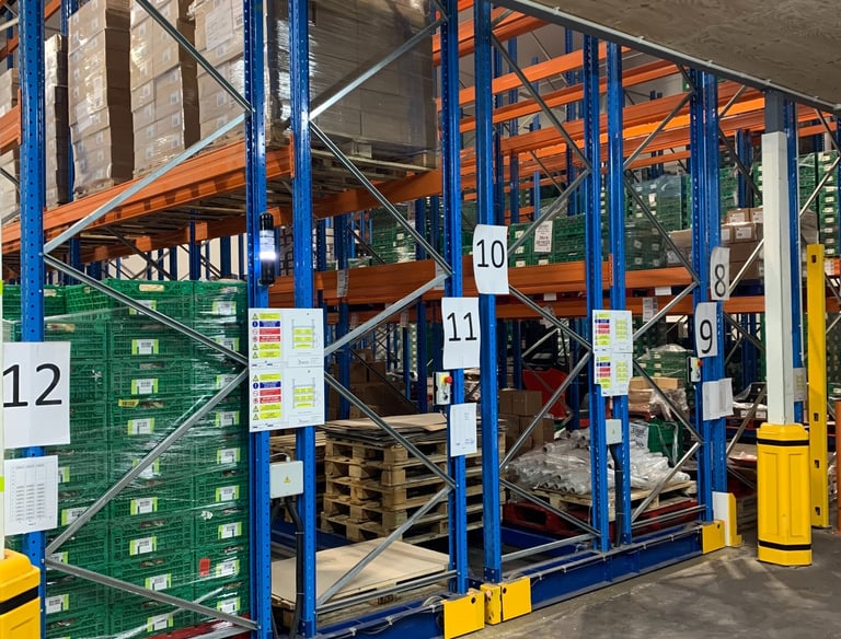 mobile pallet racking