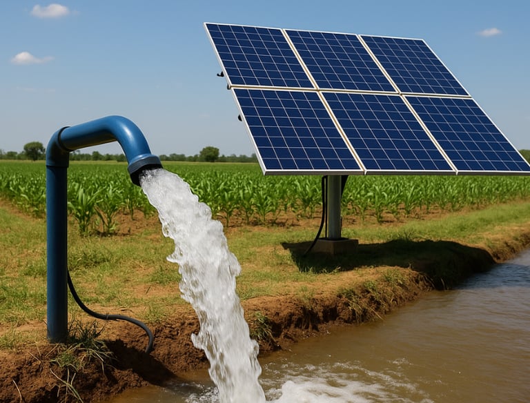 Solar Agricultural Pump