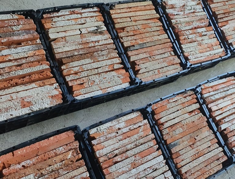 ekologiškos natūralios klinkerio plyteles